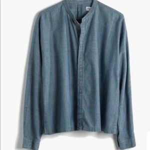 Madewell Chambray Dolman Button Up